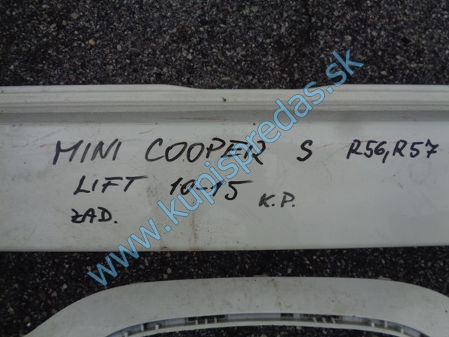 zadný nárazník na mini cooper one, R56, R57, lift, 114129-10